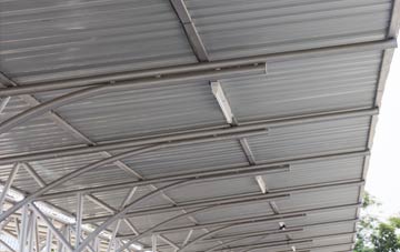 installing Offton metal roofing